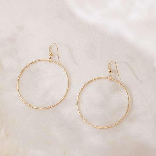 Goldie Hoops – Token Jewelry