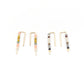 Seed Bead Short Bar Earrings