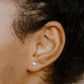 Single Heart Stud Earring