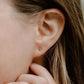 Single Triangle Stud Earring