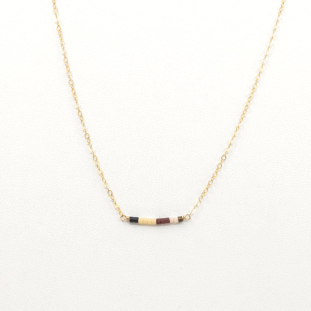 Tiny Seed Bead Necklace