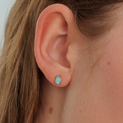 Opal Stud Earrings - adorn512
