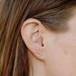 Single CZ Bar Stud