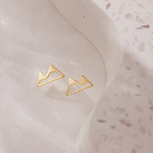 Mountain Stud Earrings - adorn512