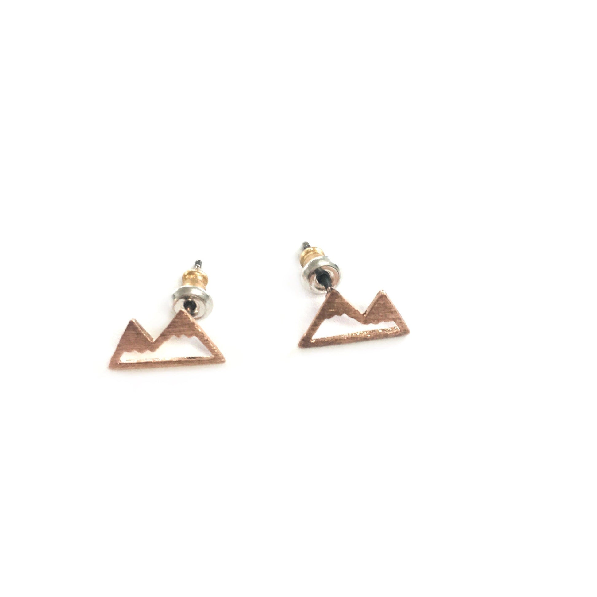  Mountain Stud Earrings, Earrings, adorn512, adorn512