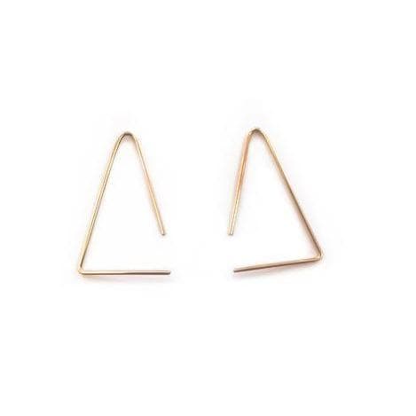 Single Open Triangle Earring | Small, Earrings, adorn512, adorn512
