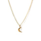  Tiny Moon Necklace, Necklaces, adorn512, adorn512