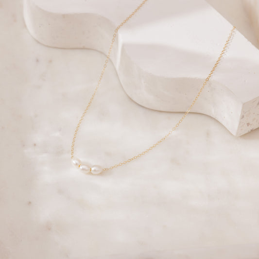 Pearl Charm Necklace