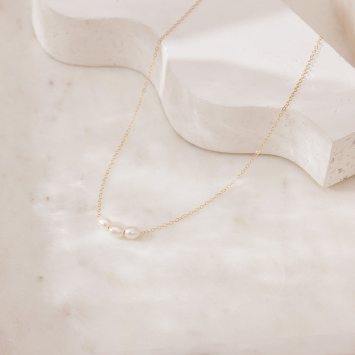 Pearl Charm Necklace