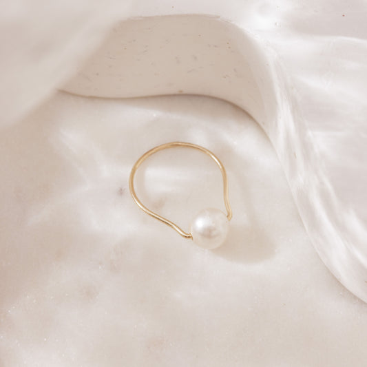 Pearl Fidget Ring