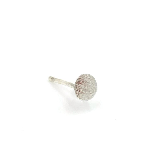 Single Circle Stud Earring