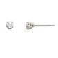 CZ Prong Stud Earrings