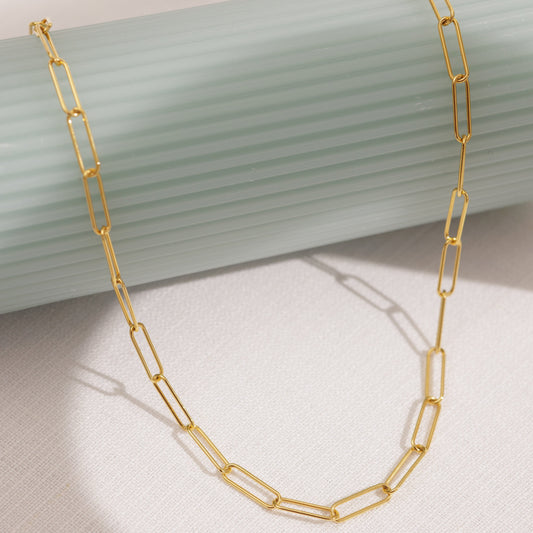 Paperclip Chain Necklace