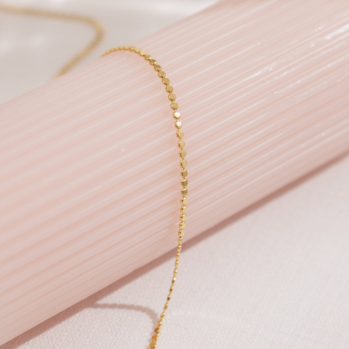 Dot Chain Necklace & Bracelet Set