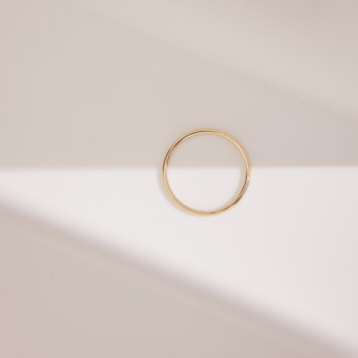 14k Solid Gold Classic Band Ring
