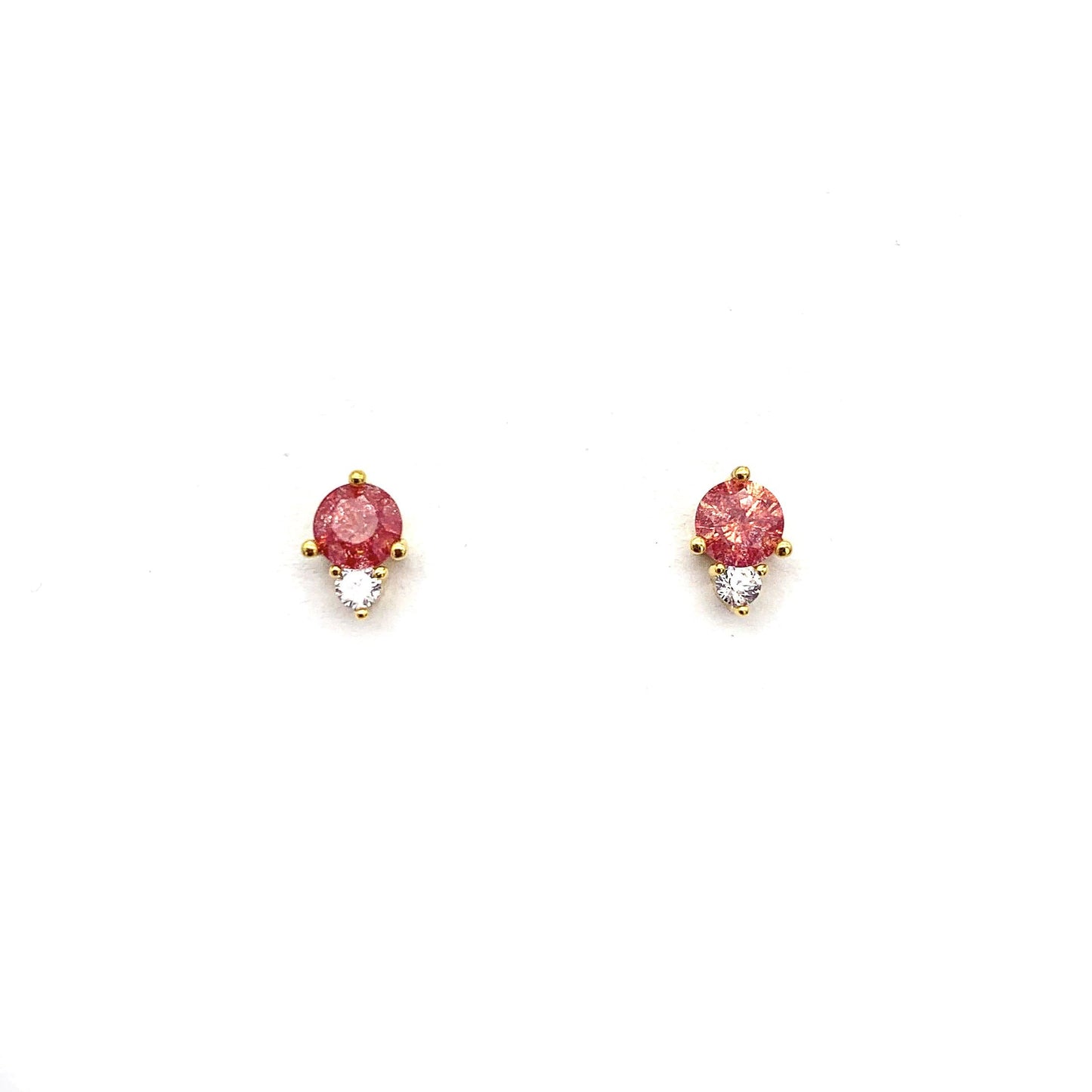  Gem CZ Studs, Earrings, adorn512, adorn512