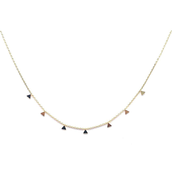  Floating Triangle Necklace, Necklace, adorn512, adorn512
