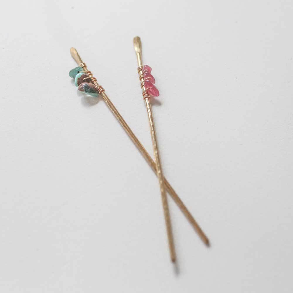  Jeweled Hair Stick, hair pin, Adorn512, adorn512