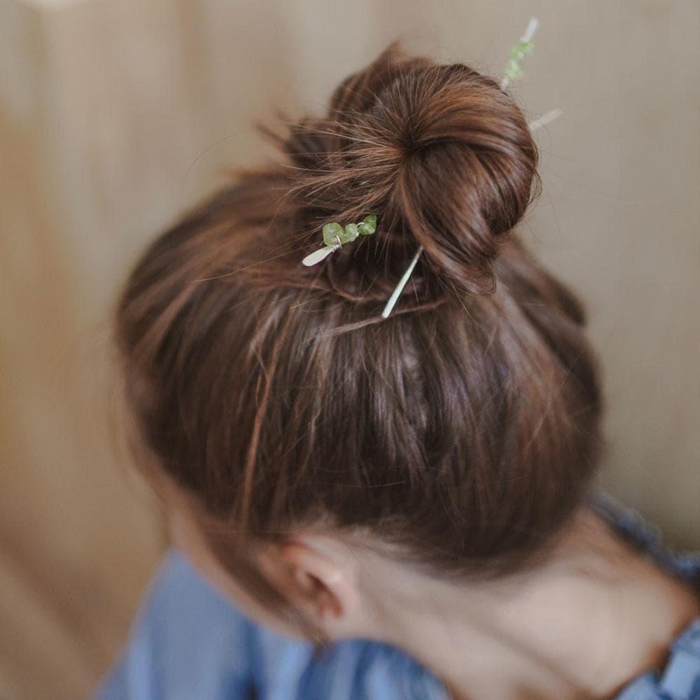  Jeweled Hair Stick, hair pin, Adorn512, adorn512
