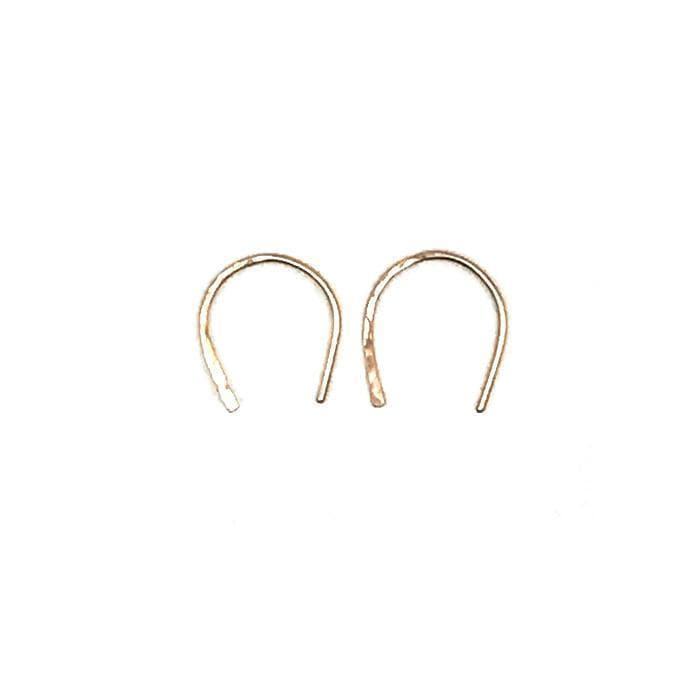  Single Horseshoe Earring, Earrings, adorn512, adorn512