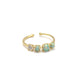  Triple Opal Cz Ring, Rings, Adorn512, adorn512