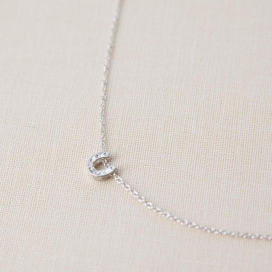  Tiny Horseshoe Necklace, Necklaces, adorn512, adorn512