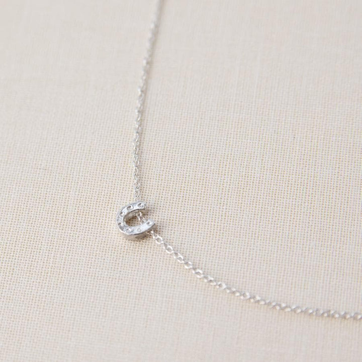  Tiny Horseshoe Necklace, Necklaces, adorn512, adorn512